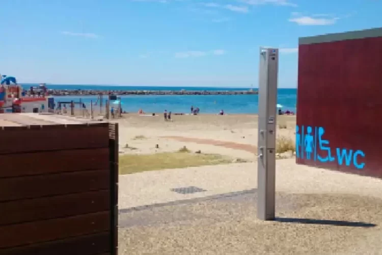 amenagement douche de plage - AIRESERVICES AIRECITY
